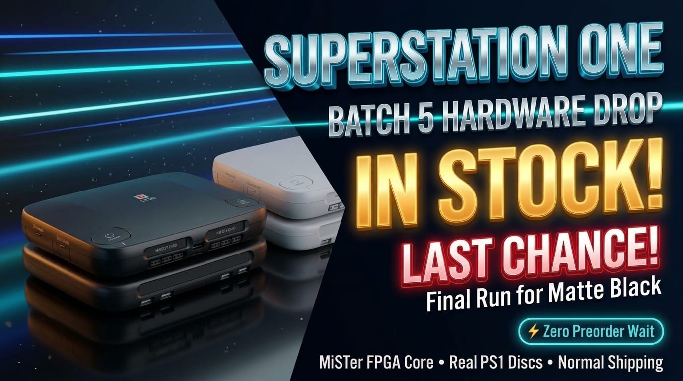 SuperStation one Batch 5 Is Live: In Stock Now, Final Run for Black Edition