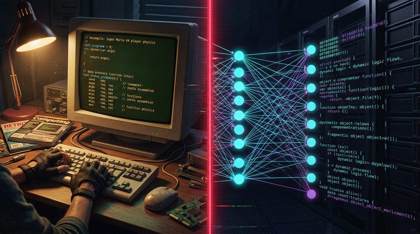 The Decomp Divide: 'Vibecoded' Ports, Byte-Matching, and the Unseen Reality of AI in Reverse Engineering