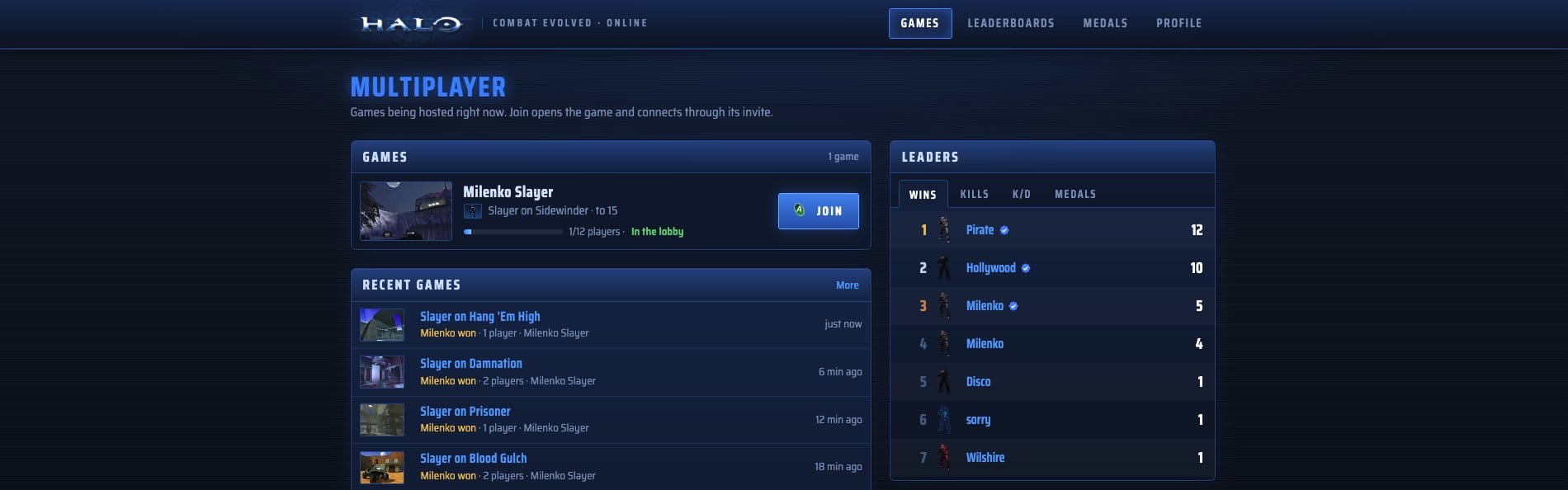 In-game server browser inside Halo CE decompilation fork