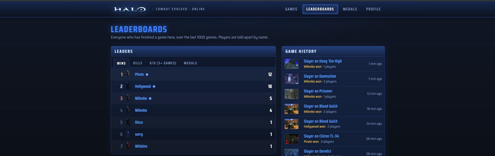 Unique user key profile syncing settings in Halo CE