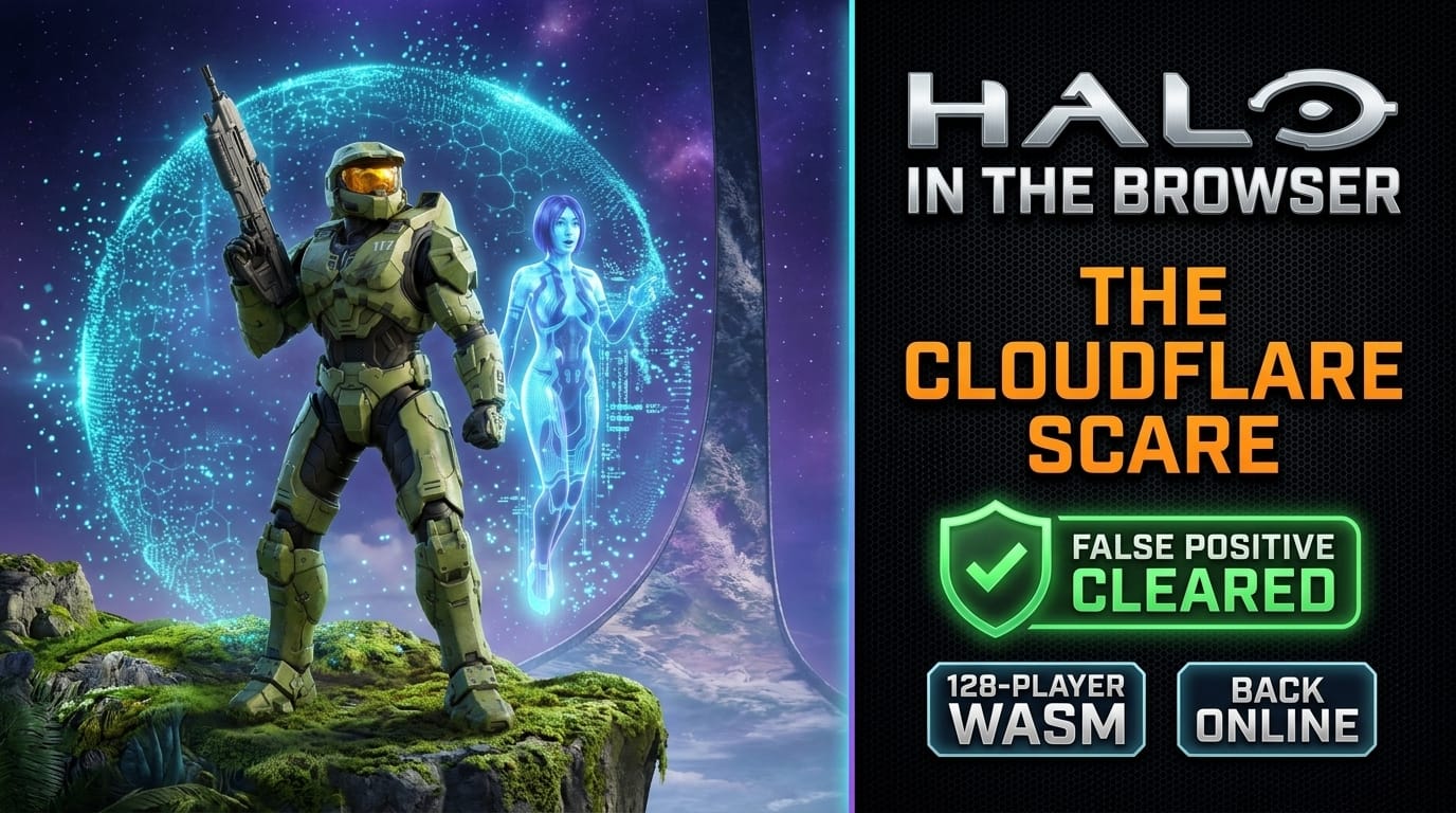 Halo in the Browser Went Too Viral: How Mitchell Hynes' Wasm Port Got Struck by Cloudflare's Phishing Filter—and Survived