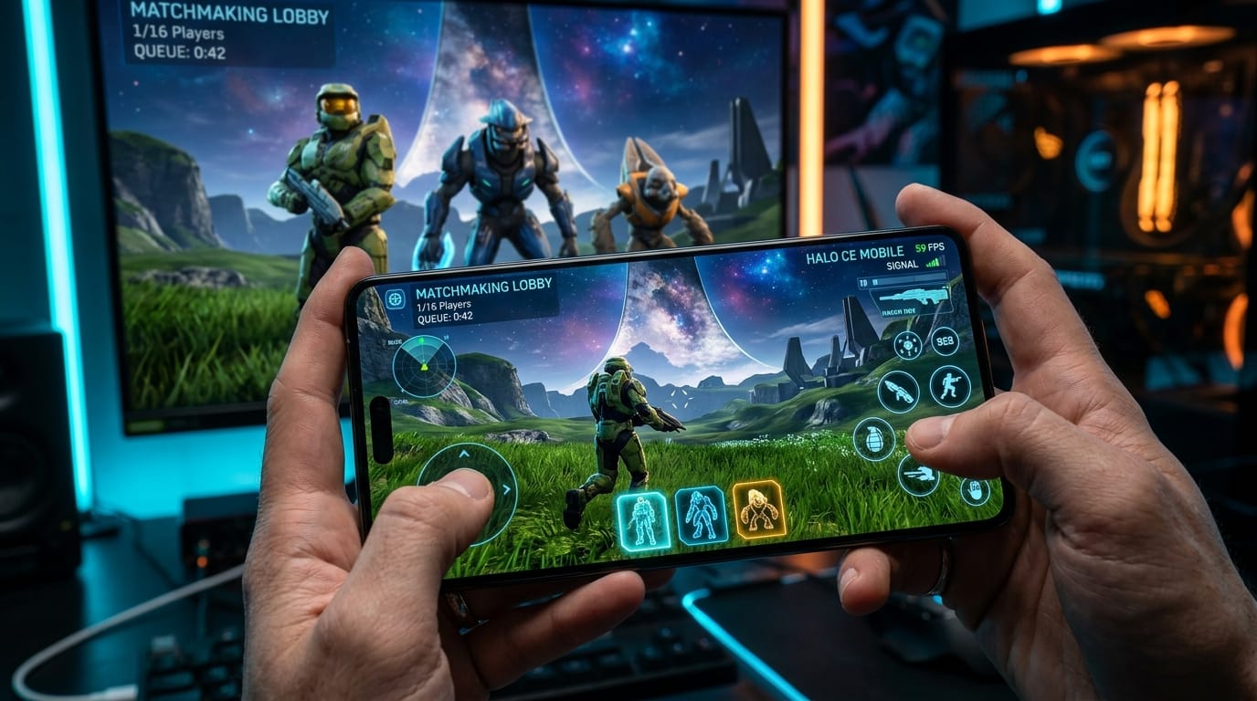 Halo CE Mobile Gets Massive Update: Matchmaking, Online Co-Op, and In-Game Cheats on iOS & Android via WebAssembly