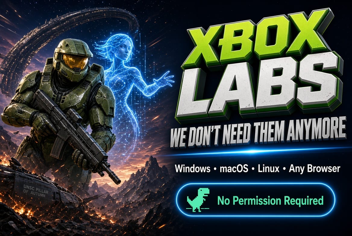 Xbox Labs Is Damage Control: Microsoft Watched Us Rebuild Its Games and Blinked — We Don't Need These Dinosaurs Anymore