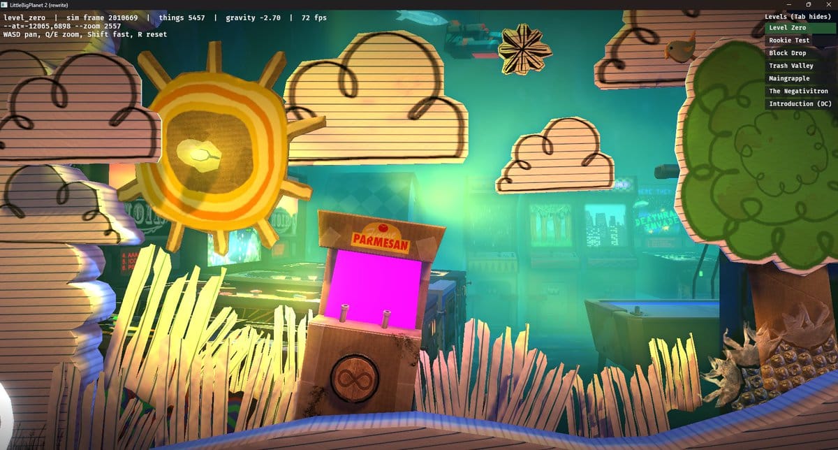LittleBigPlanet 2 Is Also Being Rewritten in Rust: Native PC Engine Renders Story Levels at 75+ FPS