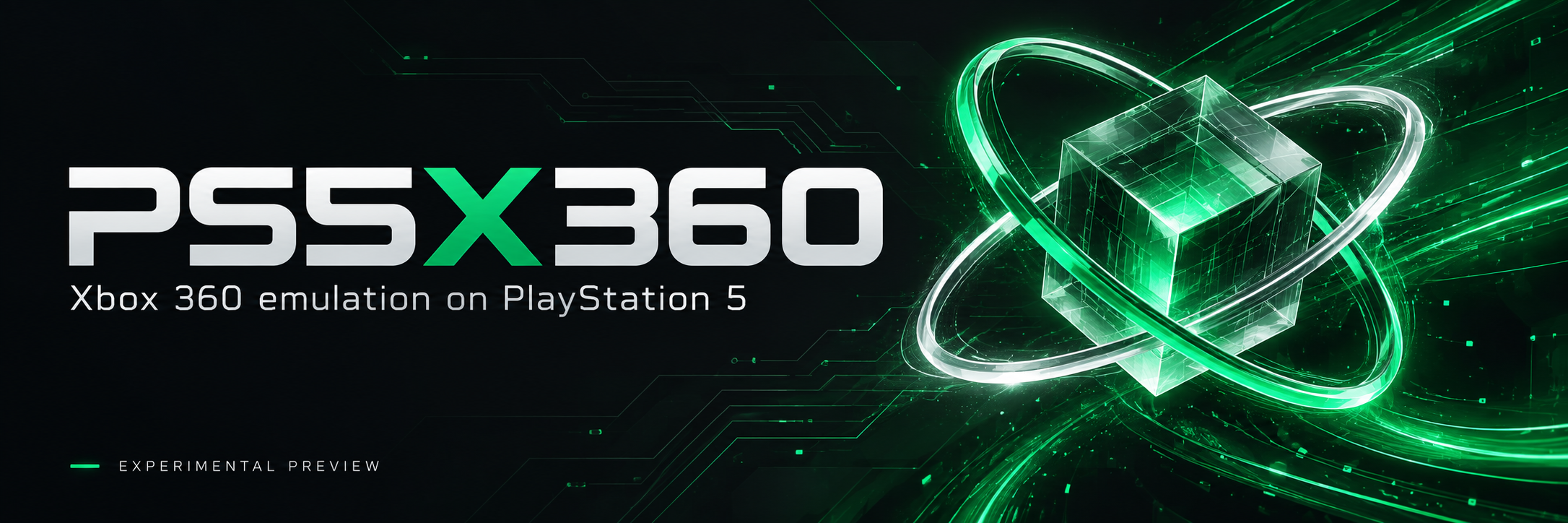 PS5X360 Banner - Xbox 360 emulation on PlayStation 5