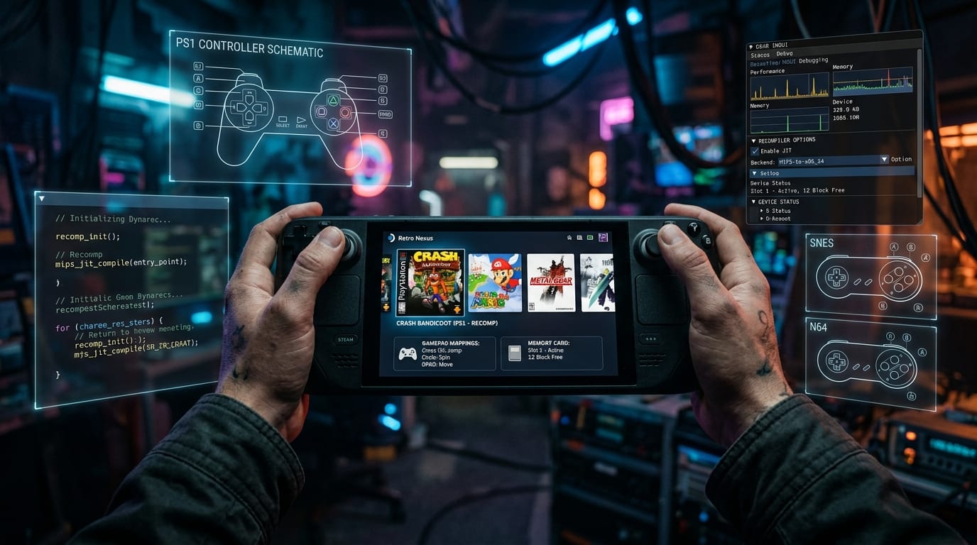 Recomp Creators, Please Use a Launcher: Why Steam Deck and Handheld PCs Need recomp-ui