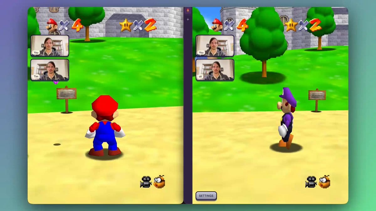 Super Mario 64 Goes MMO: 12-Player Browser Multiplayer Adds Private Rooms, Video Chat, and Roster Expansions