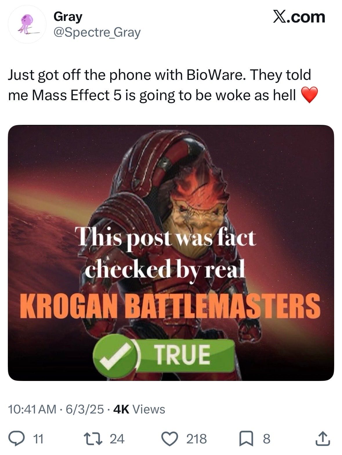 Image attached to the post
